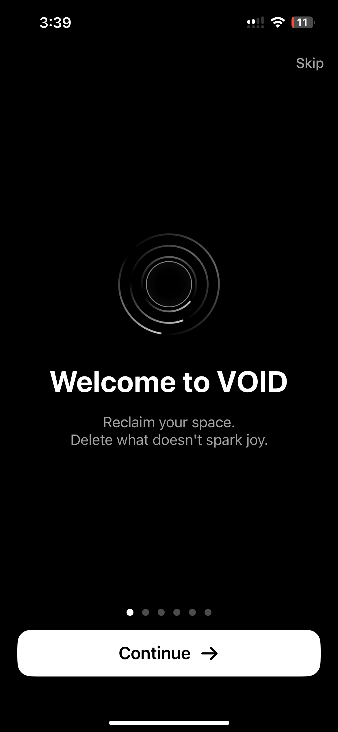 Void Onboarding